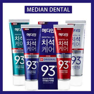 ภาพหน้าปกสินค้าพร้อมส่ง ยาสีฟัน Median 93 Dental IQ 93% ขนาด 120g-360g ยาสีฟันเกาหลี ยาสีฟันต่อต้านมอด ยาสีฟันไวท์เทนนิ่ง ยาสีฟันระงับกลิ่นกาย ซึ่งคุณอาจชอบสินค้านี้