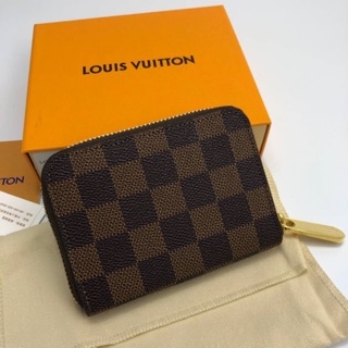 Lv small zippy wallet Original 1:1 กระเป๋าสตางค์หลุยส์