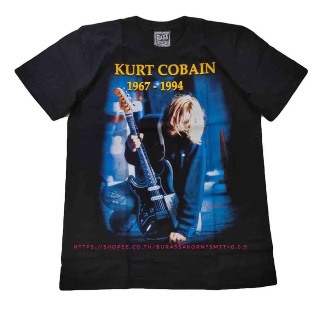 เสื้อวง-kurt-cobain-นักร้องนำ-nirvana