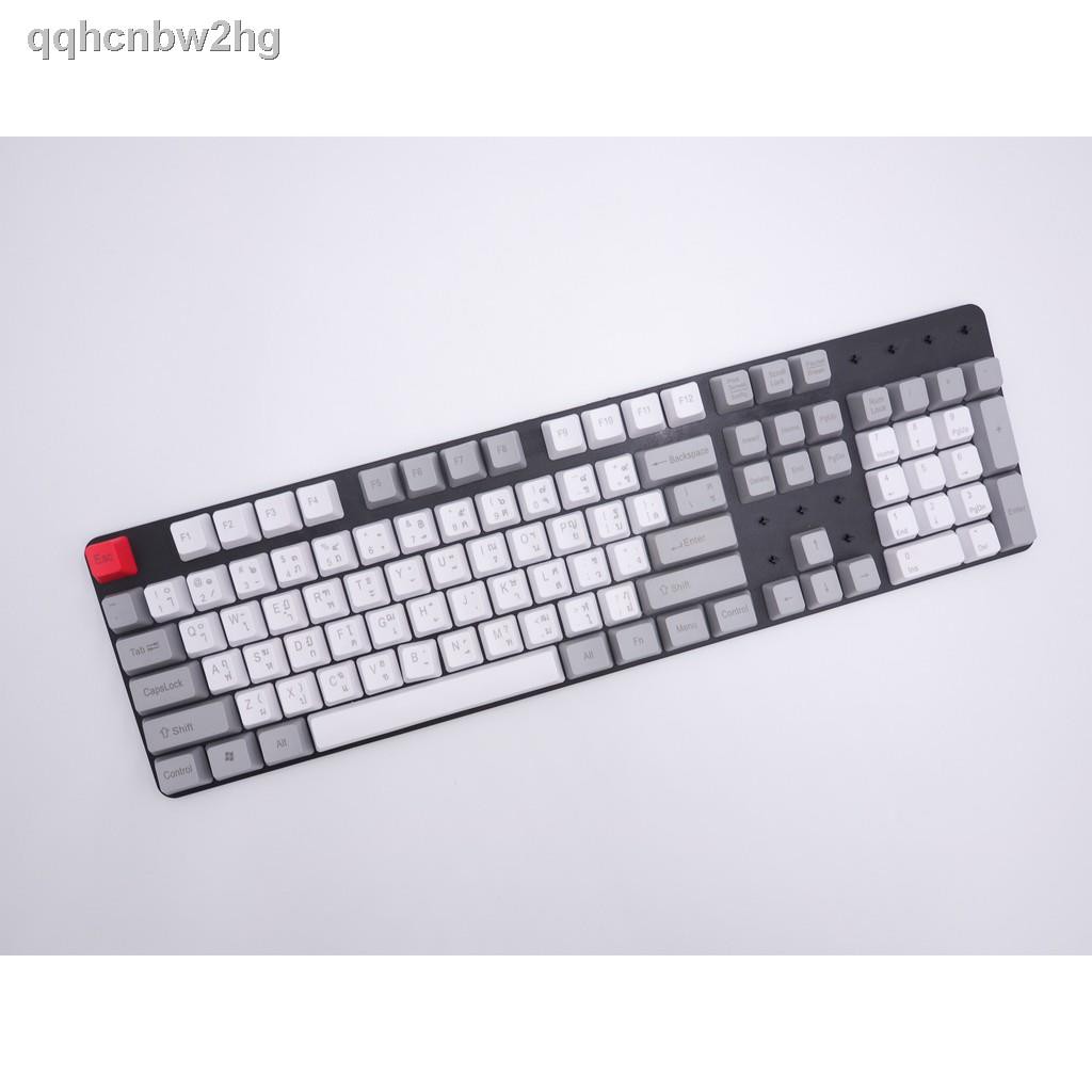 พร้อมส่ง♕ [Key Thai] Keycap Thai Mechanical & Semi คีย์แคบสำหรับแต่ง ...
