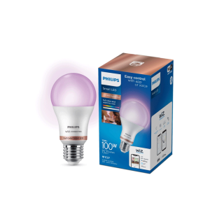 Philips WiZ Color Ambiance Bulb หลอดไฟเปลี่ยนสีอัจฉริยะ เปลี่ยนสีได้ 16 ล้านสี 13 วัตต์