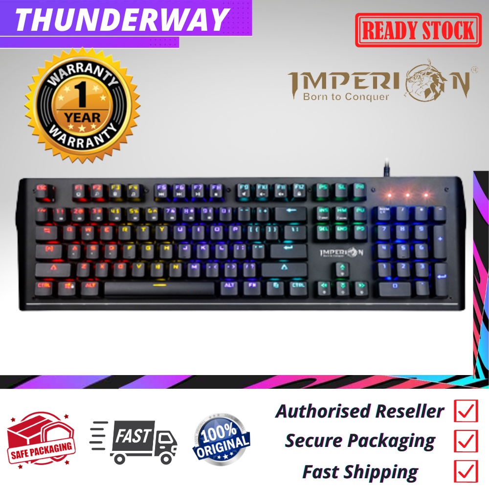 Imperion Trooper 10 คีย์บอร์ดเกมมิ่ง | Shopee Thailand