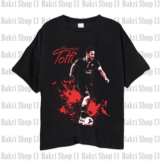 เสื้อยืด พิมพ์ลาย Legend Francesco Totti สไตล์ฝรั่งเศส สําหรับผู้ชาย และผู้หญิงS-5XL