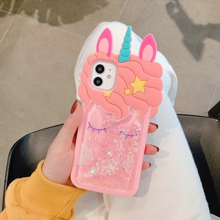 Case iPhone7Plus/8Plus11/11Pro/11ProMax ยูนิคอร์นตู้น้ำ Unicorn