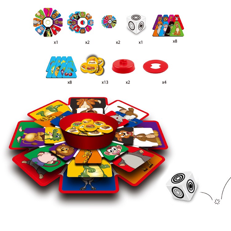 rotating-puzzle-บอร์ดเกมส์-ของเล่นเด็ก-ของเล่นเสริมพัฒนาการ-เกมส์กระดาน-เกมส์ครอบครัว-เกมส์หมุนวงล้อ-เกมส์ต่างปท-ty674