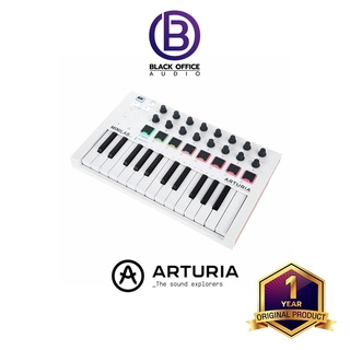 Arturia MiniLab MKII มิดี้ คีย์บอร์ด / ทำเพลง / ทำบีท / Midi Keyboard / Midi Controller (BlackOfficeAudio)