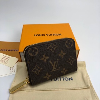 Lv small zippy wallet Original 1:1 กระเป๋าสตางค์หลุยส์