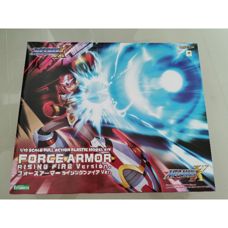 Rockman X Force Armor Rising Fire Version - 1/12 Scale Full Action ...