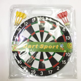 ภาพขนาดย่อของภาพหน้าปกสินค้ากระดานปาเป้า แบบหนา พร้อมลูกดอก ที่แขวนตะปู Dartboard ขนาด 36.5 cm. จากร้าน junbozhan บน Shopee ภาพที่ 6