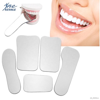 5pcs Dental reflector mirror Mouth Mirror Double Sided Mirror orthodontic photographic image Intraoral Mirrors teeth whi