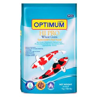 Optimum Hi Pro อาหารปลาคาร์ฟ 1.5 Kg ผิวเงา