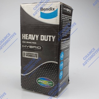 BENDIX ผ้าเบรค (ล้อหน้า)  ISUZU TFR 2500 DI, RODIO, CAMIO (1988-02) เกรด Heavy Duty (กล่องดำ)