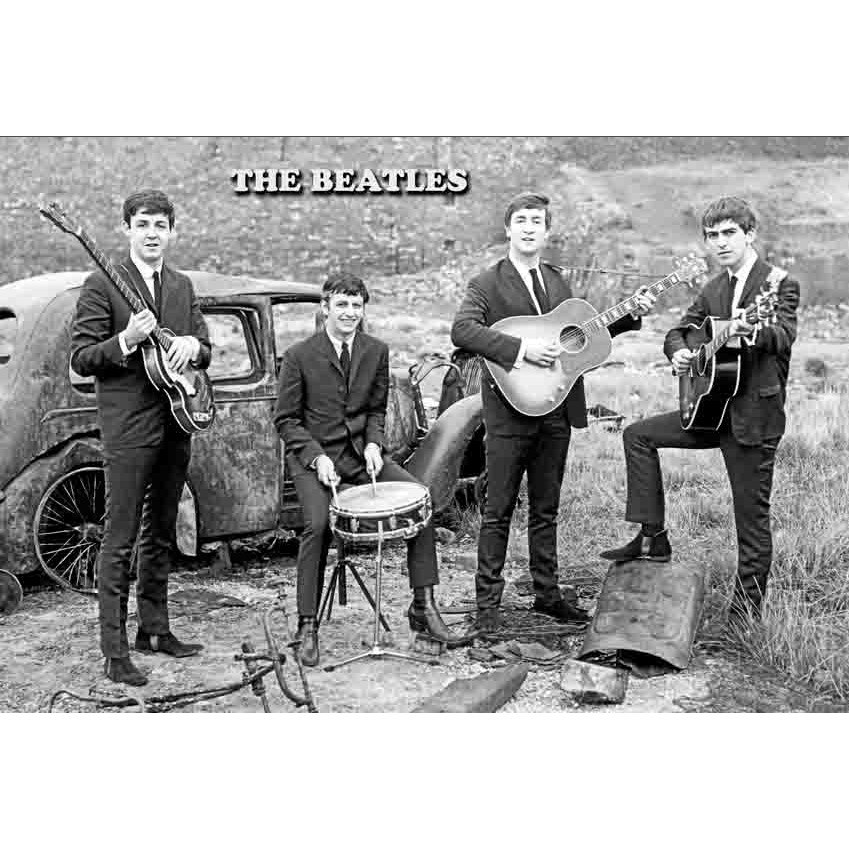 โปสเตอร์-รูปถ่าย-วง-ดนตรี-4เต่าทอง-the-beatles-1960-70-poster-24-x35-inch-british-pop-rock-music-photo-vintage-v2