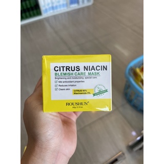Roushun Citrus Niacin Blemish Care Mask 60g.
