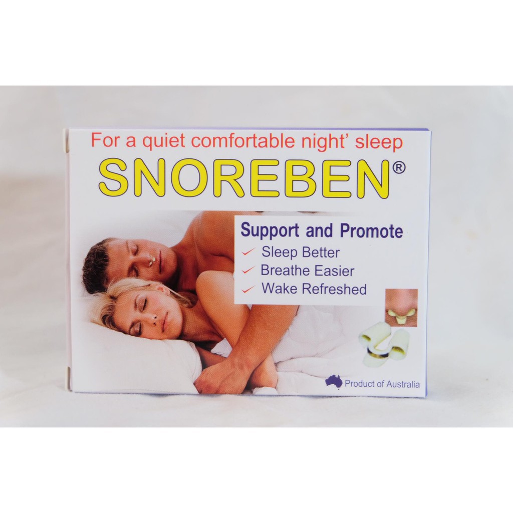 Snoreben สนอรเบน อุปกรณ์ช่วยลดการนอนกรน บรรจุ 1 ชิ้น | Shopee Thailand