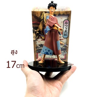 โมเดล ลูฟี่ Monkey D.Luffy Wano Country DXF One Piece ของตกแต่ง ของสะสม