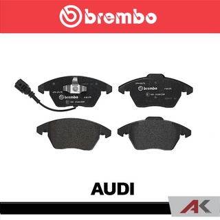 ผ้าเบรกหน้า Brembo โลว์-เมทัลลิก สำหรับ AUDI TT 06-14,A1 A3/ VW Scirocco,Golf MK6 2.0Gti  รหัสสินค้า P85 075B