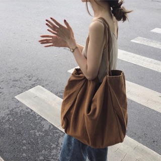 ภาพหน้าปกสินค้ากระเป๋าผ้าใบใหญ่ two-side tote กระเป๋าผ้าแคนวาส T030 ที่เกี่ยวข้อง