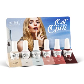 ภาพหน้าปกสินค้าGelish Out in The Open collection 15 ml.สีเจลโทนเอิธโทน กลิ่นอายของทะเล สีสันเรียบหรู ทาต่อเนื่องได้ ที่เกี่ยวข้อง