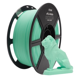 # Mint Green สีเขียวมิ้นท์ # eSUN ePLA-Matte 1.75mm 3D Printer Filament วัสดุการพิมพ์ Dimensional Accuracy +/- 0.03 mm