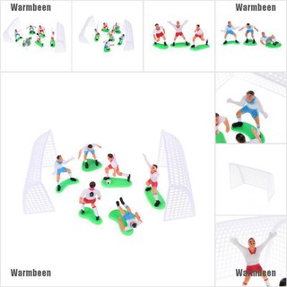 ภาพขนาดย่อของสินค้าwarmbeen โมเดลตุ๊กตานักฟุตบอล สําหรับตกแต่งเค้กวันเกิด 8 ชิ้น/ชุด