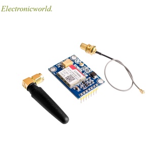 ใหม่ SIM800L GPRS GSM โมดูล w / PCB เสาอากาศซิมบอร์ด Quad band สําหรับ Arduino