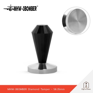 MHW-3BOMBER Diamond Tamper แทมเปอร์กาแฟ ขนาด 58.35 mm หน้าเรียบ (Flat)