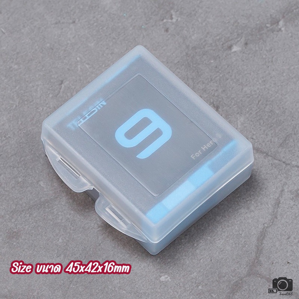 ภาพสินค้ากล่องแบตเตอร์รี่กล้อง Protective Battery Box Storage Case GoPro Hero 5 6 7 8 9 10 11 DJI จากร้าน travel365 บน Shopee ภาพที่ 2