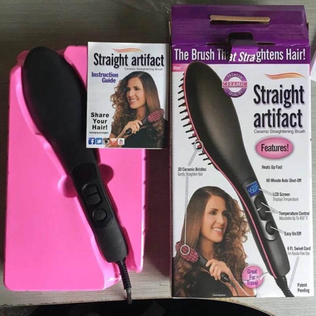 หวีแปรงไฟฟ้า-หวีผมตรงใน1นาที-simply-straight-hair-brush