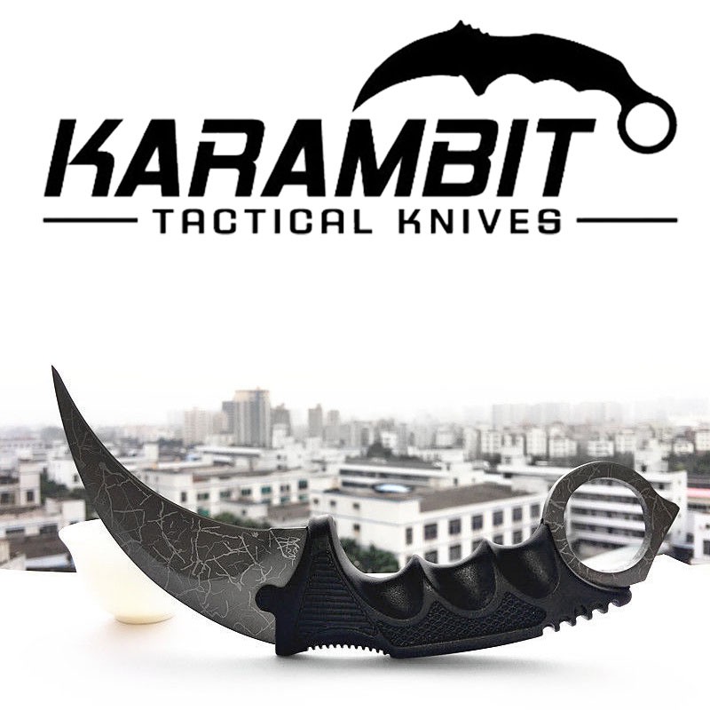 karambit-คารัมบิต-มีดกรงเล็บเสือ-titanium-ไทเทเนียม-knife-มีดสั้น-มีดปา-มีดเดินป่า-knives-รุ่น-23-มีดพก-c-2