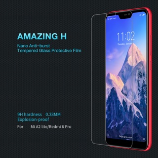 ภาพหน้าปกสินค้าNillkin ฟิล์มกระจกนิรภัย Xiaomi Mi A2 Lite / Redmi 6 Pro รุ่น Among H 0.33mm. 9H hardness Explosion-Proof ที่เกี่ยวข้อง