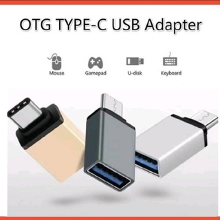 ภาพขนาดย่อของภาพหน้าปกสินค้าOTG Type-C USB Adapter หัวแปลง USB3.1 Type C ตัวผู้ เป็น USB3.0 ตัวเมีย / Type C to USB 3.0 OTG Adapter จากร้าน dling666888 บน Shopee