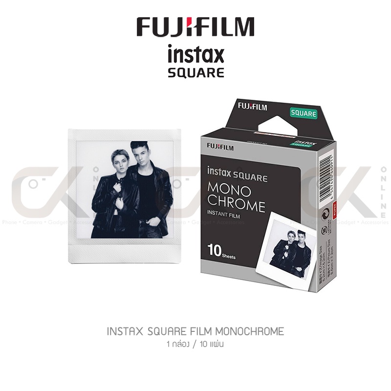 fujifilm-instax-square-film-ฟิล์มอินสแตนท์-ฟิล์มโพราลอยด์-แท้ศูนย์