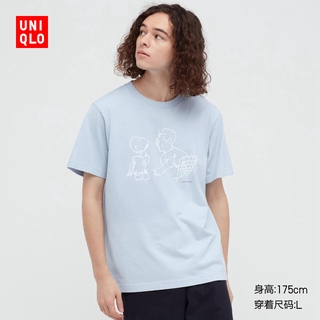 เสื้อยืดใหม่ 2022( Ut ) เสื้อยืดแขนสั้นพิมพ์ลาย Jason Polan ( 437287 Uniqlo ) สําหรับผู้ชายและผู้หญิงL XL  XXL 3XL