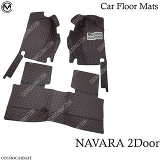 ✅พรมรถ NAVARA นาวาร่า 2ประตู พรมรถยนต์ 6D (สำหรับ NISSAN - NAVARA 2ประตู ปี2007-2012) *[เต็มคัน]