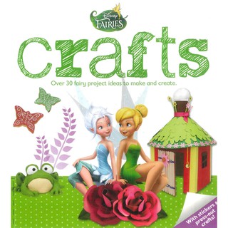 บงกช bongkoch หนังสือภาษาต่างประเทศ DISNEY FAIRIES CRAFTS