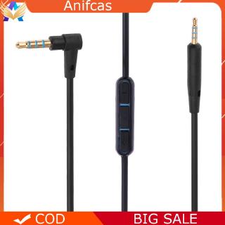 สายเคเบิ้ล Audio Cable With MIC 2.5 มม. Male to 3.5 มม. Male สำหรับ Bose QC 25