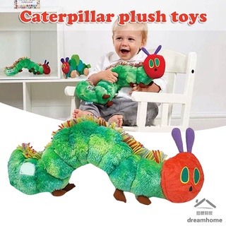 หนังสือภาพเด็ก ตุ๊กตาของเล่น Eric Carle Doll The Very Hungry Caterpillar Baby Teething Crinkle Book Doll 40 ซม.