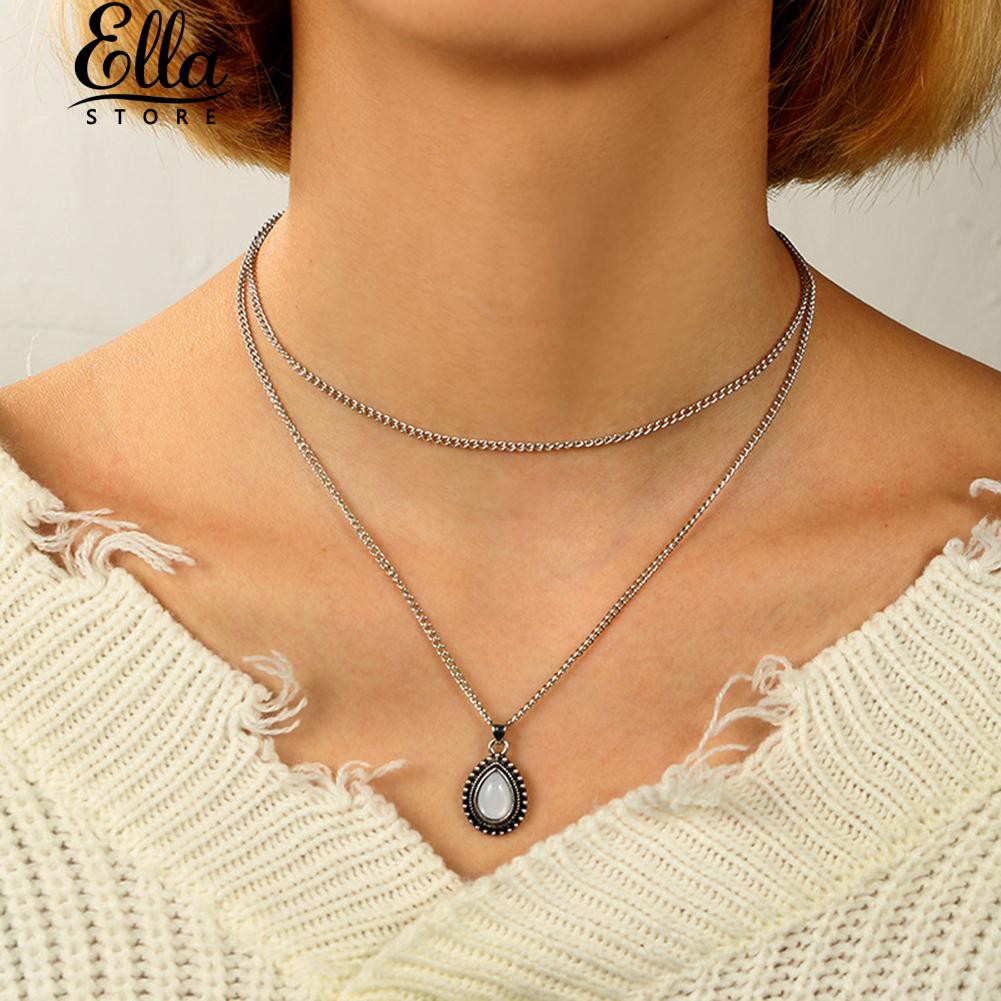 retro-waterdrop-shaped-จี้โอปอลชั้น-choker-women