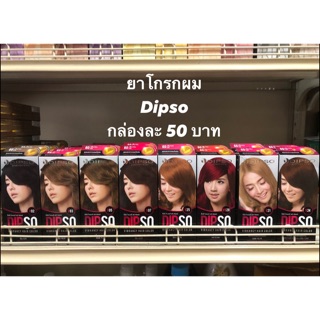 Dipso vibrancy ยาโกรกผม (สอบถาม+แจ้งสีในแชท)