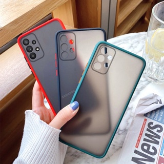 เคสกันกระแทก เคสมือถือSamsung A52s 5G เคสโทรศัพท์ ขอบสีผิวด้าน TPU Case ขอบนิ่มหลังแข็ง ส่งจากไทย