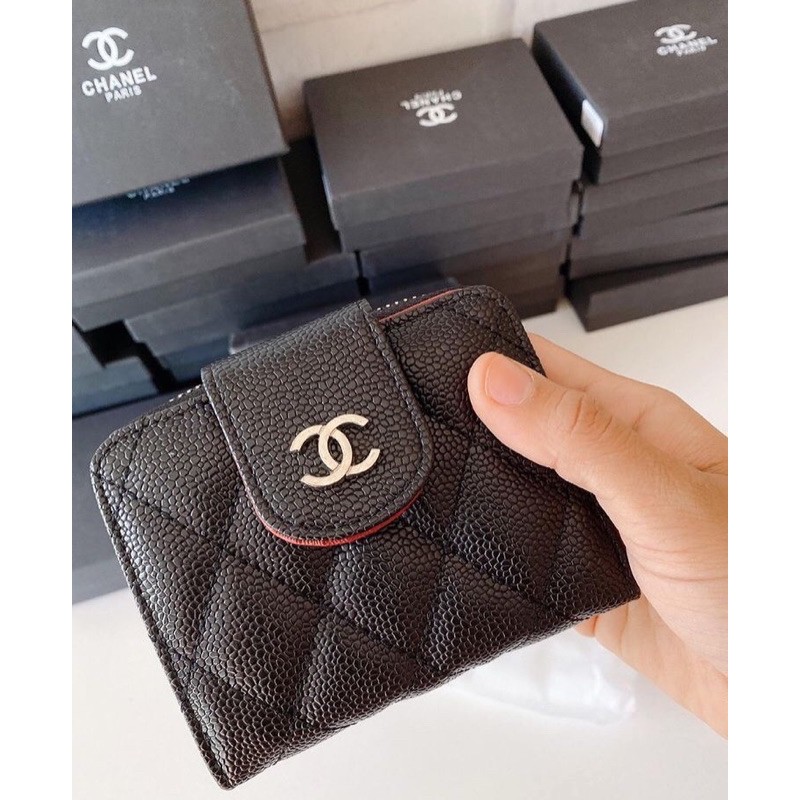 กระเป๋าตังค์พับแบบสั้นchanel