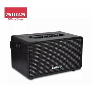 AIWA รุ่น MI-X100 ลำโพงบลูทูธพกพา Retro  Bluetooth Speaker ของแท้