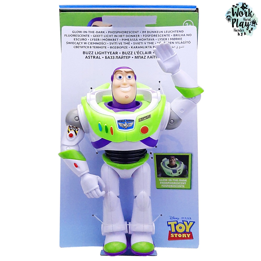 Disney PIXAR Toy Story Buzz Lightyear GlowintheDark Action Figure