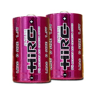 ไฟฉาย อุปกรณ์ ถ่านอัลคาไลน์ HIRO 632410101 D P2 ไฟฉาย ไฟฉุกเฉิน งานระบบไฟฟ้า ALKALINE BATTERY HIRO 632410101 D P2