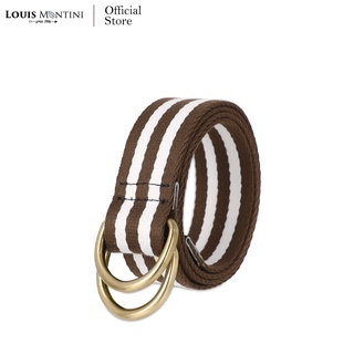 ภาพหน้าปกสินค้าLouis Montini Canvas Belt canvas เข็มขัดผ้า เข็มขัดผู้ชาย เข็มขัดผู้หญิง เข็มขัดแฟชั่น MCT13 ที่เกี่ยวข้อง