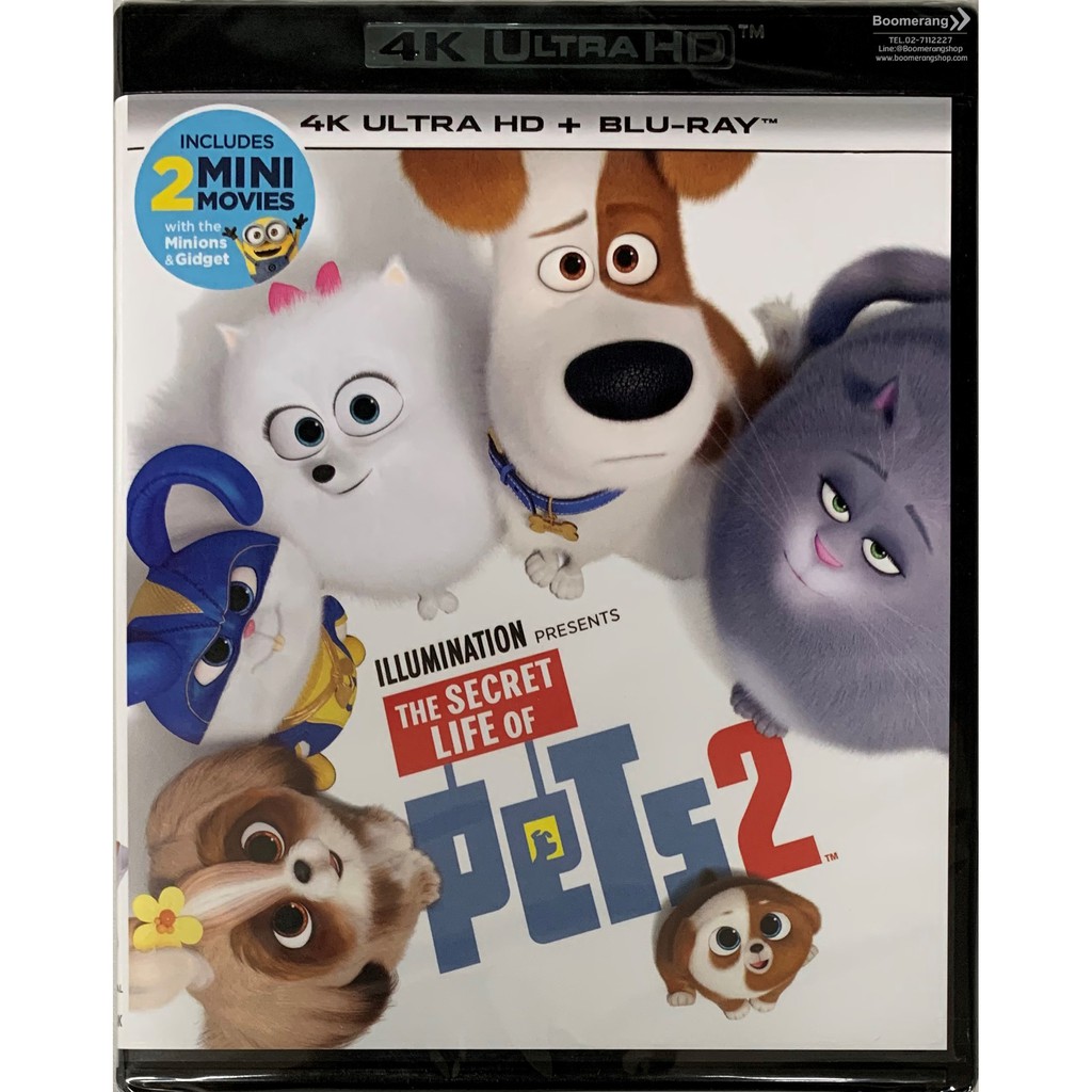 Secret Life Of Pets 2, The/เรื่องลับแก๊งขนฟู 2 (4K Ultra HD + Blu-ray ...