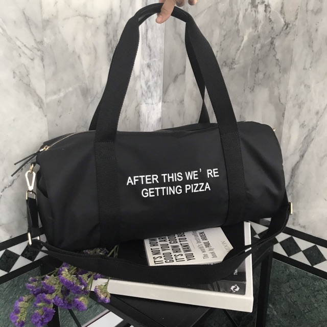 กระเป๋า gym bag David jones แท้ Shopee Thailand