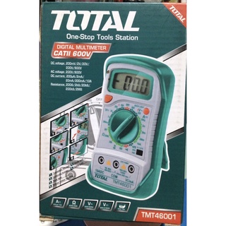 ดิจิตอลมัลติมิเตอร์ TOTAL digital multimeter TMT46001
