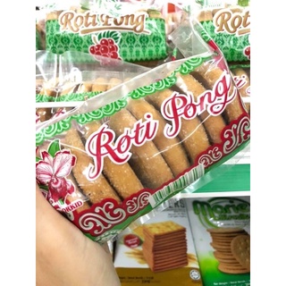 Roti Pong โรตีโป่ง ขนมปังอบนิ่มหน้าลูกเกด